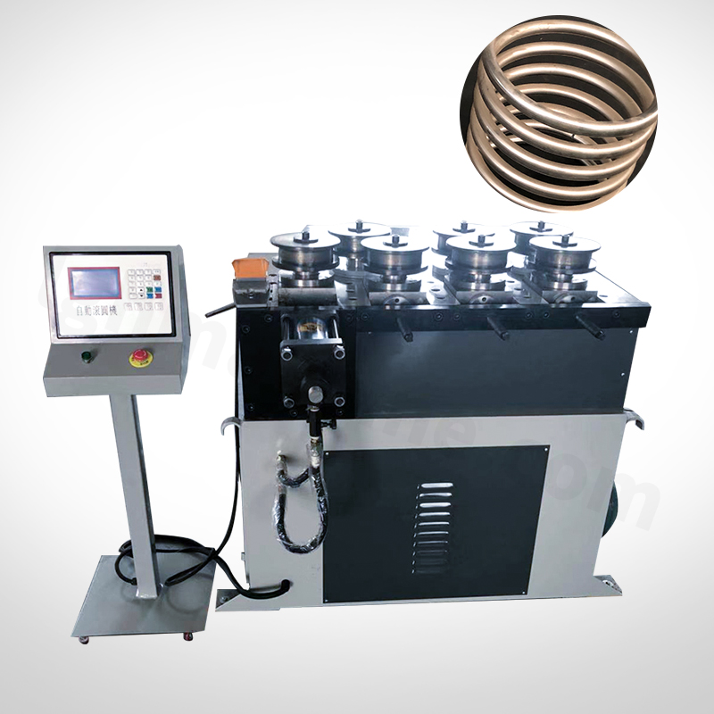 Seven-wheel rolling bending machine